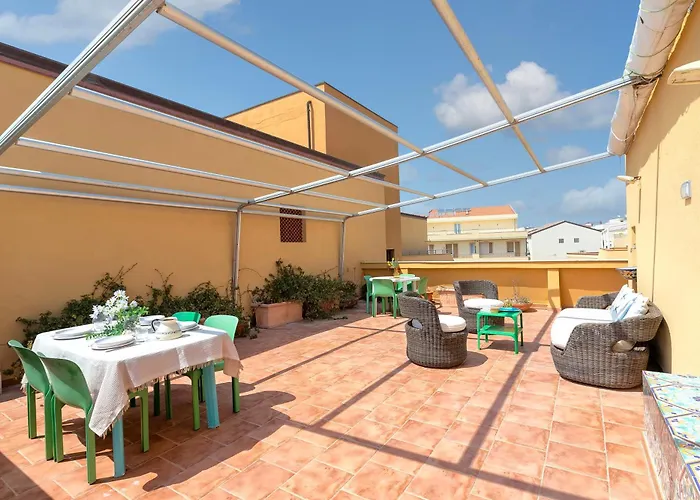 Sardinia Re - Garibaldi Penthouse - Free Parking